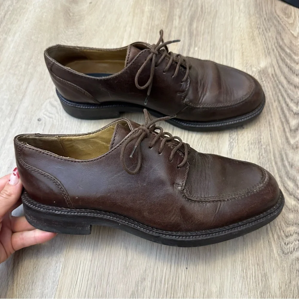 Kenneth Cole NY Brown Leather Dress Shoes